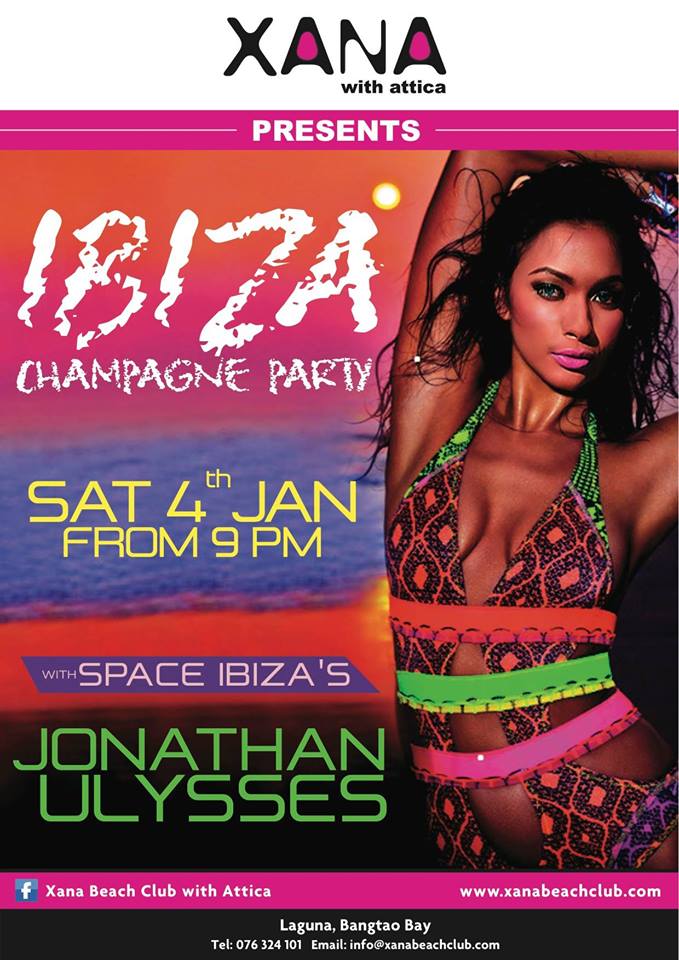 IBIZA CHAMPAGNE PARTY - WITH SPACE'S JONATHAN ULYSSES