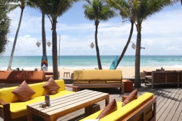 tann beach club karon sunset